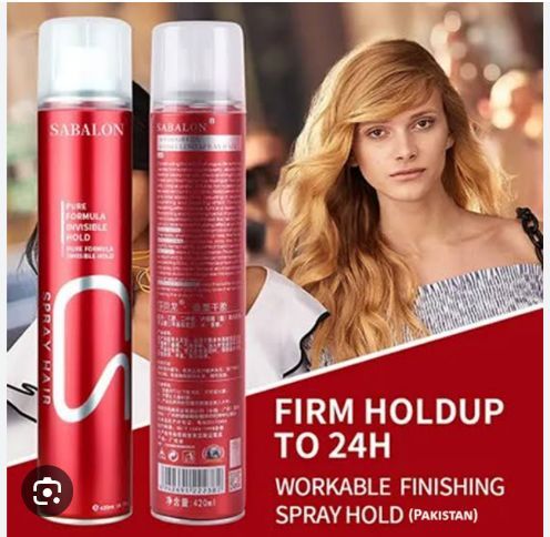 SABALON Hair Spray – Strong Hold, Invisible Finish