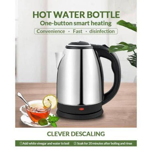Electric Stainless Steel Kettle – 1.8L Fast Boil Auto Shut-Of